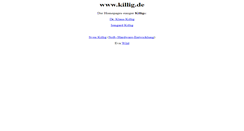 Desktop Screenshot of killig.de